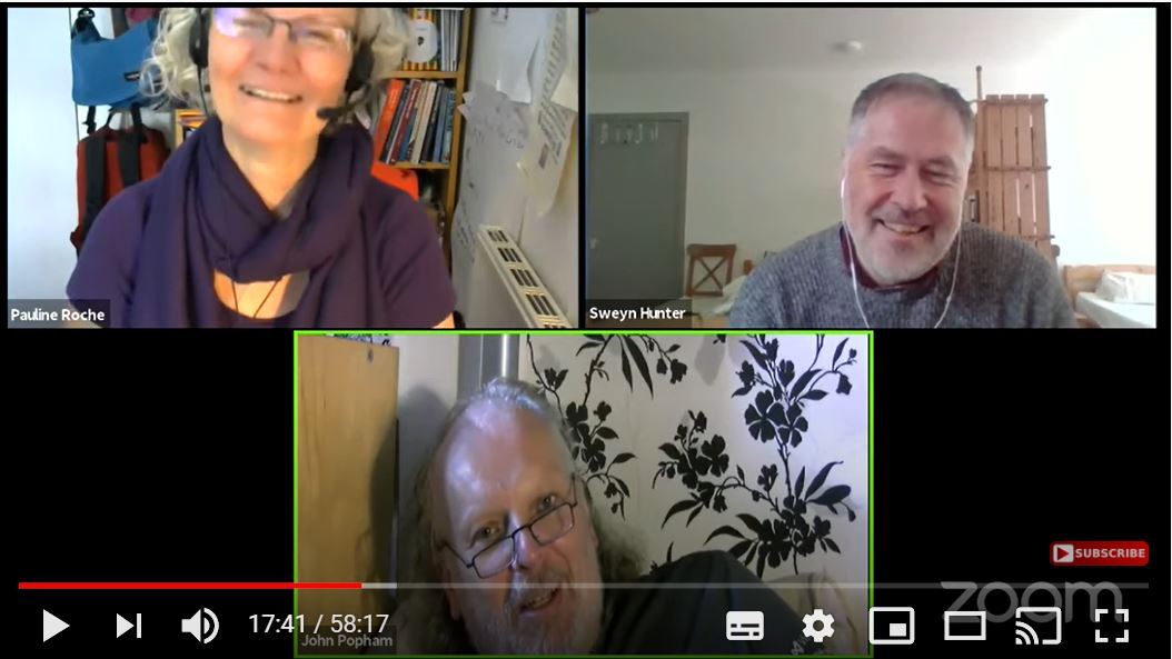 Pauline Roche, Sweyn Hunter and John Popham on Dr Tech show